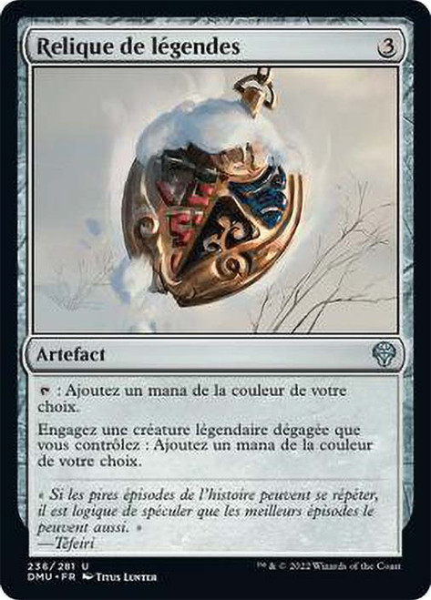 Relic of Legends\nDominaria United - French\nSingle\nMagic The Gathering