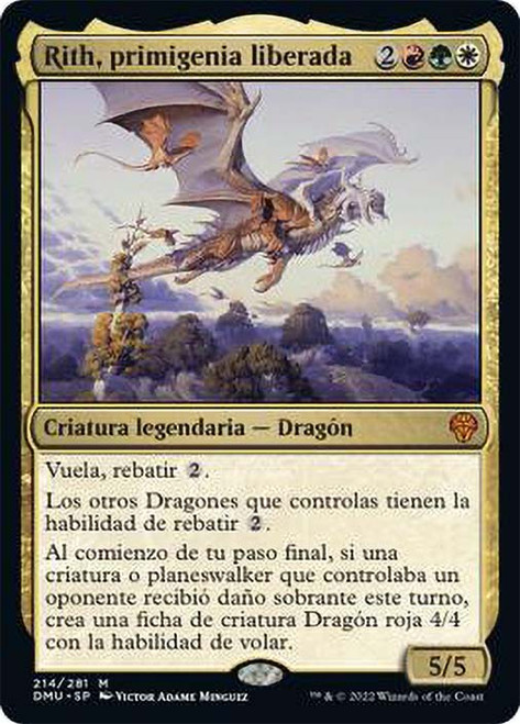 Rith, Liberated Primeval\nDominaria United - Spanish\nSingle\nMagic The Gathering