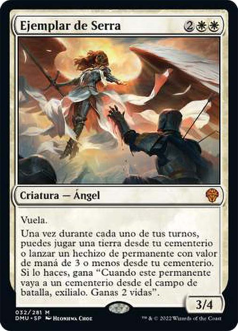 Serra Paragon\nDominaria United - Spanish\nSingle\nMagic The Gathering