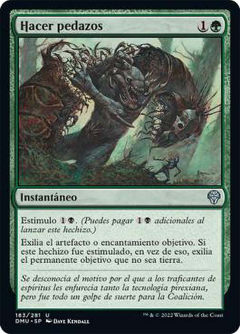 Tear Asunder\nDominaria United - Spanish\nSingle\nMagic The Gathering