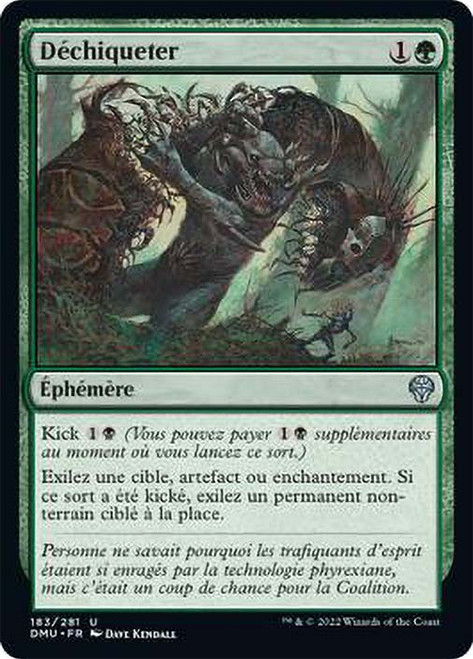 Tear Asunder\nDominaria United - French\nSingle\nMagic The Gathering