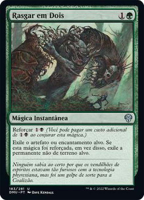 Tear Asunder\nDominaria United - Portuguese\nSingle\nMagic The Gathering