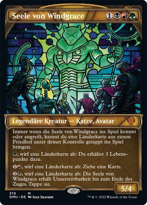 Soul of Windgrace (Showcase)\nDominaria United - Variants - German\nSingle\nMagic The Gathering