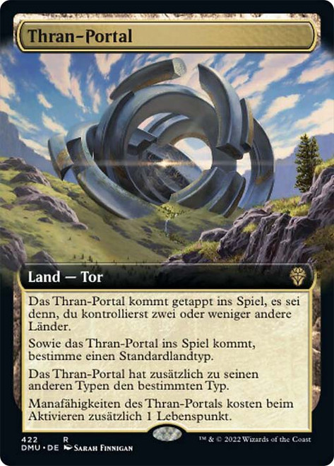 Thran Portal (Extended Art)\nDominaria United - Variants - German\nSingle\nMagic The Gathering