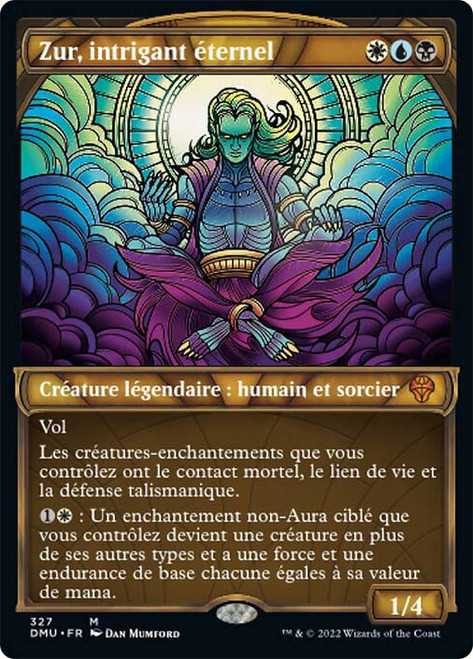 Zur, Eternal Schemer (Showcase)\nDominaria United - Variants - French\nSingle\nMagic The Gathering
