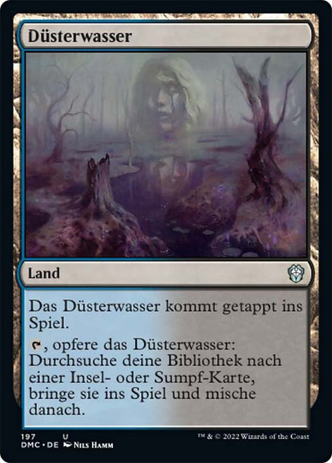 Bad River\nDominaria United Commander - German\nSingle\nMagic The Gathering