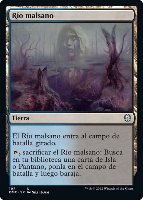 Bad River\nDominaria United Commander - Spanish\nSingle\nMagic The Gathering