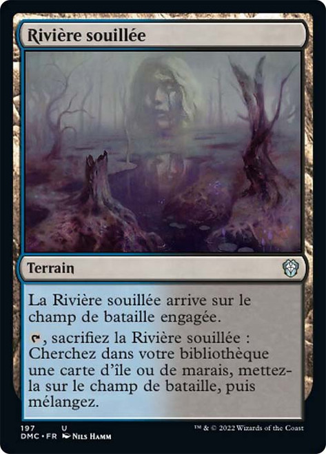 Bad River\nDominaria United Commander - French\nSingle\nMagic The Gathering