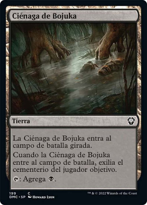 Bojuka Bog\nDominaria United Commander - Spanish\nSingle\nMagic The Gathering