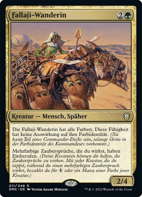 Fallaji Wayfarer\nDominaria United Commander - German\nSingle\nMagic The Gathering