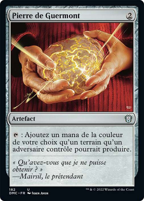 Fellwar Stone\nDominaria United Commander - French\nSingle\nMagic The Gathering