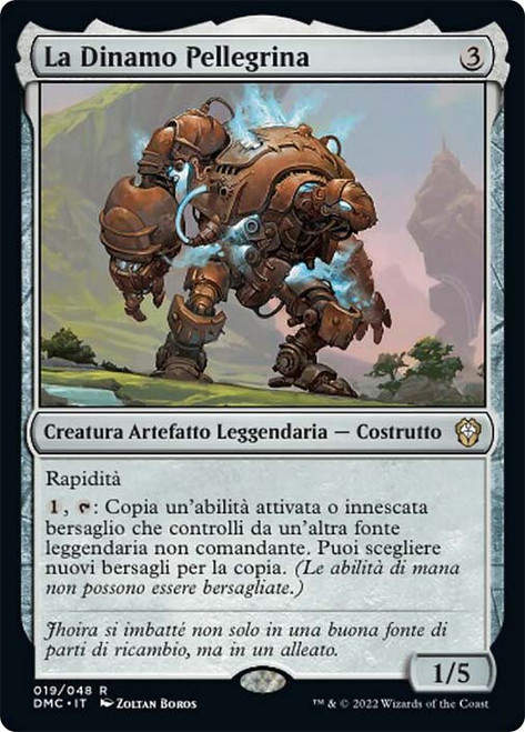 The Peregrine Dynamo\nDominaria United Commander - Italian\nSingle\nMagic The Gathering