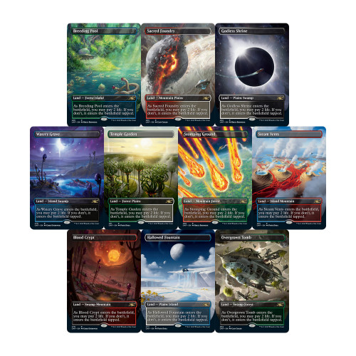 品質は非常に良い 【GWセール】MTG ショックランド他 Foil Galaxy 