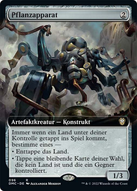 Tiller Engine (Extended Art)\nDominaria United Commander - Variants - German\nSingle\nMagic The Gathering