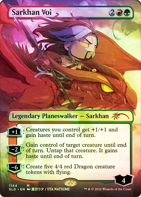Sarkhan Vol (Secret Lair) (Borderless)\nPromo: General\nSingle\nMagic The Gathering
