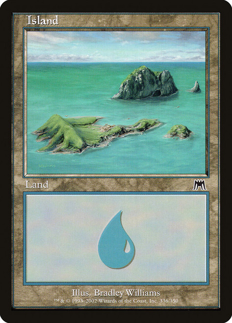 Island (#336)\nOnslaught\nSingle\nMagic The Gathering
