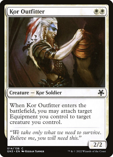 Kor Outfitter\nGame Night: Free-for-All\nSingle\nMagic The Gathering