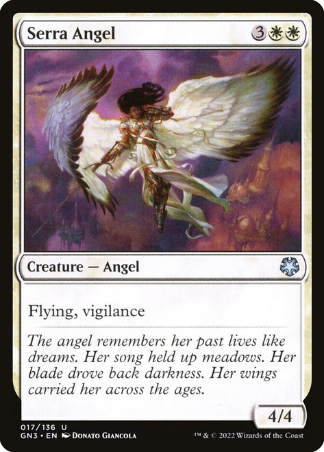 Serra Angel\nGame Night: Free-for-All\nSingle\nMagic The Gathering