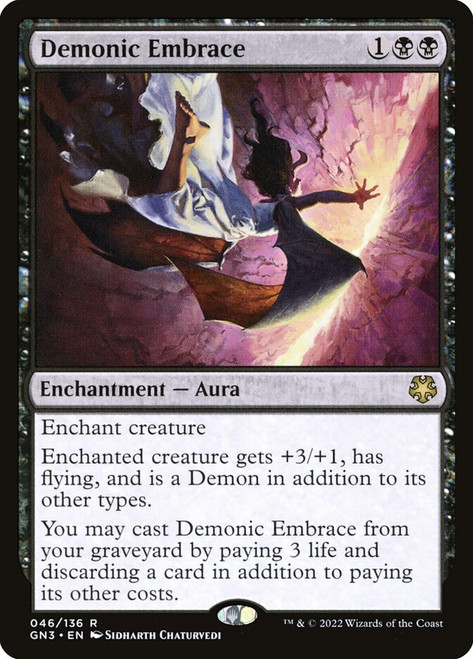 Demonic Embrace\nGame Night: Free-for-All\nSingle\nMagic The Gathering