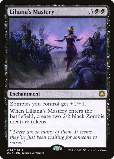 Liliana's Mastery\nGame Night: Free-for-All\nSingle\nMagic The Gathering