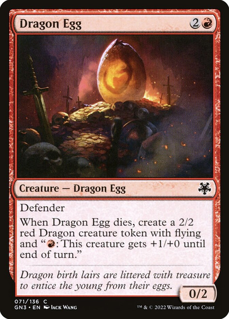 Dragon Egg\nGame Night: Free-for-All\nSingle\nMagic The Gathering