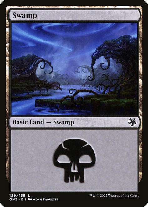 Swamp (#129)\nGame Night: Free-for-All\nSingle\nMagic The Gathering