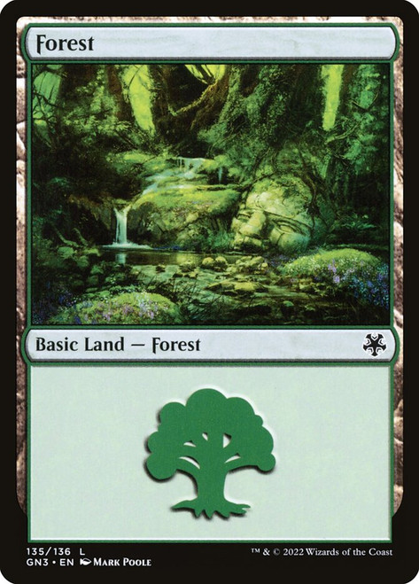 Forest (#135)\nGame Night: Free-for-All\nSingle\nMagic The Gathering