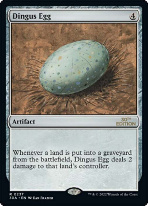 mtg Dingus Egg   サイン？ Dingus Egg | 4th Edition | Star City Games