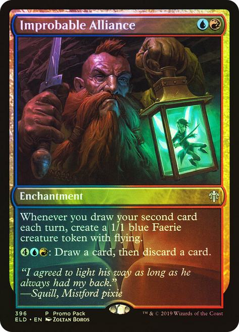 Improbable Alliance (Promo Pack) (Throne of Eldraine)\nPromo: General\nSingle\nMagic The Gathering