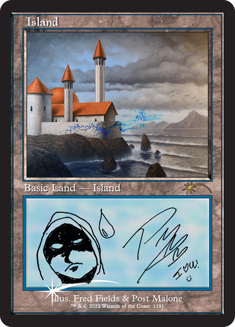 Island (Secret Lair) (#1191) (Retro Frame) | Promo: General