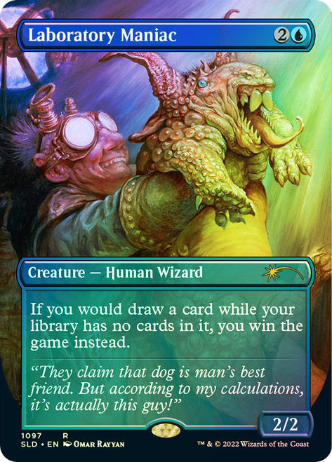 Laboratory Maniac (Secret Lair) (#1097) (Borderless)\nPromo: General\nSingle\nMagic The Gathering