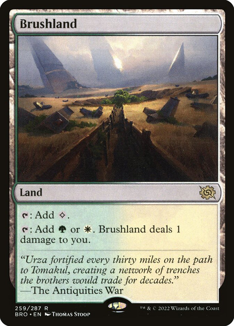 mtg Foil 低木林地/Brushland》[7ED] 日本語 jp Foil】《低木林地/Brushland》[7ED] 土地R | 日本最大級 MTG通販