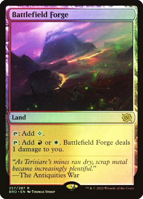 Battlefield Forge\nThe Brothers' War\nSingle\nMagic The Gathering