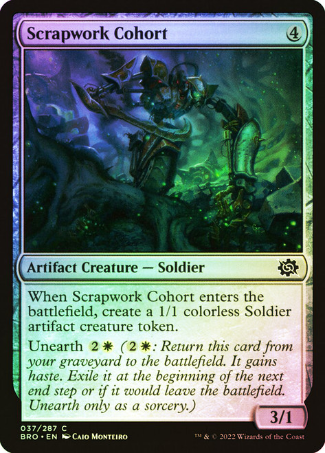 Scrapwork Cohort\nThe Brothers' War\nSingle\nMagic The Gathering