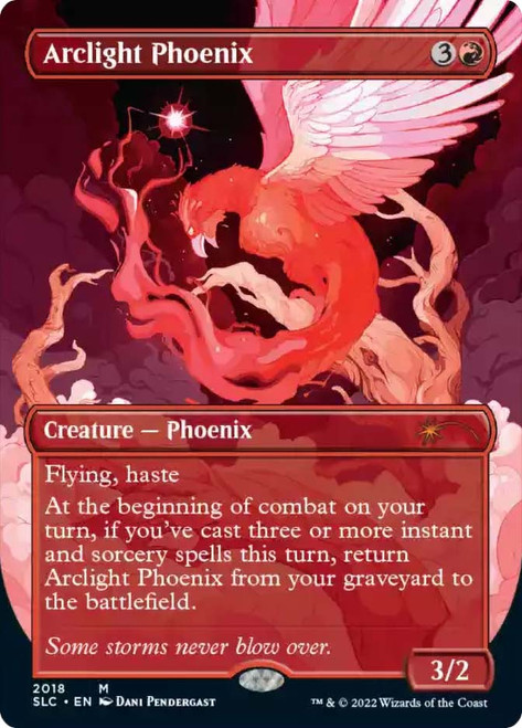 Arclight Phoenix (Secret Lair Countdown) (Borderless)\nPromo: General\nSingle\nMagic The Gathering