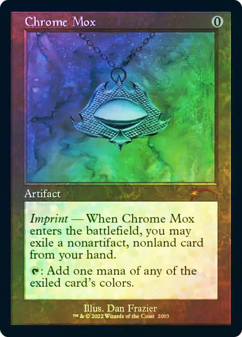 Chrome Mox (Secret Lair Countdown) (Retro Frame) | Promo: General 