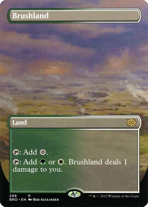 Brushland (Borderless) | The Brothers' War - Variants - Chinese