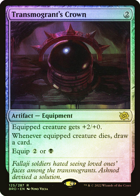 Transmogrant's Crown\nThe Brothers' War\nSingle\nMagic The Gathering