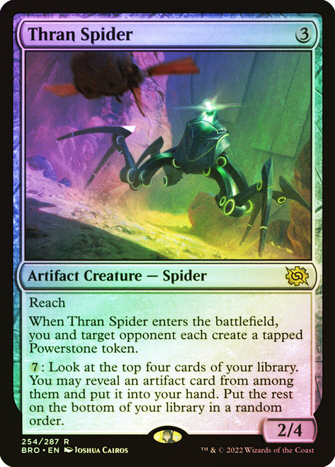 Thran Spider\nThe Brothers' War\nSingle\nMagic The Gathering