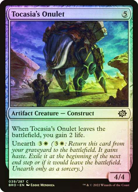 Tocasia's Onulet\nThe Brothers' War\nSingle\nMagic The Gathering