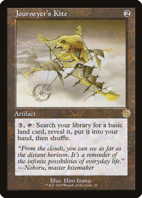 Journeyer's Kite (#025) (Retro Frame) | The Brothers' War Retro 