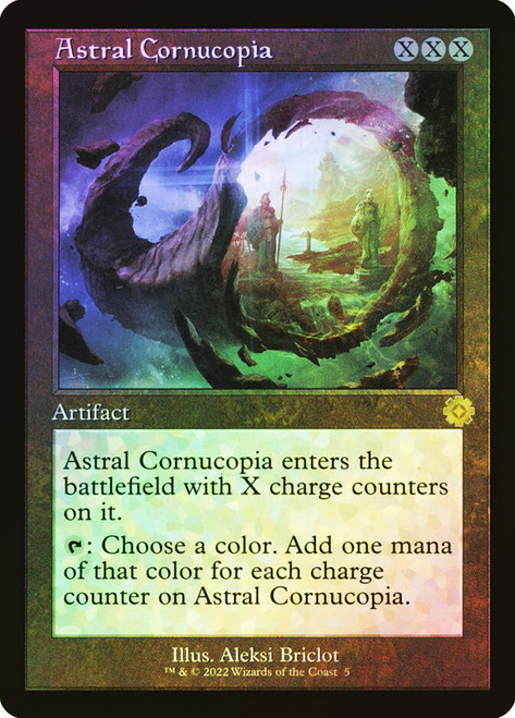 Astral Cornucopia (#005) (Retro Frame)\nThe Brothers' War Retro Artifacts\nSingle\nMagic The Gathering