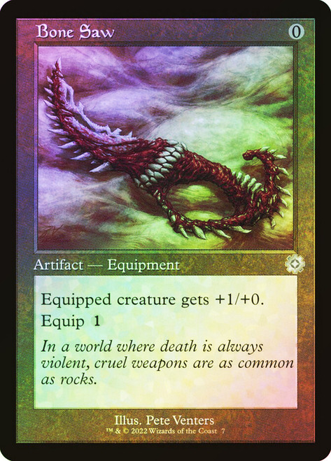 Bone Saw (#007) (Retro Frame) | The Brothers' War Retro