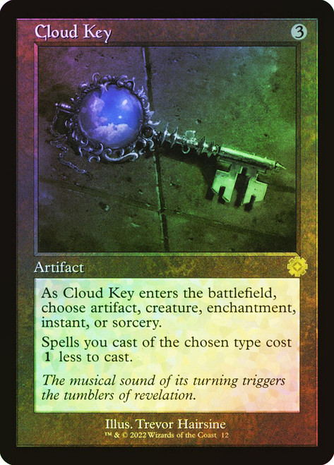 Cloud Key (#012) (Retro Frame)\nThe Brothers' War Retro Artifacts\nSingle\nMagic The Gathering