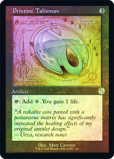 Pristine Talisman (#106) | The Brothers' War Retro Artifacts