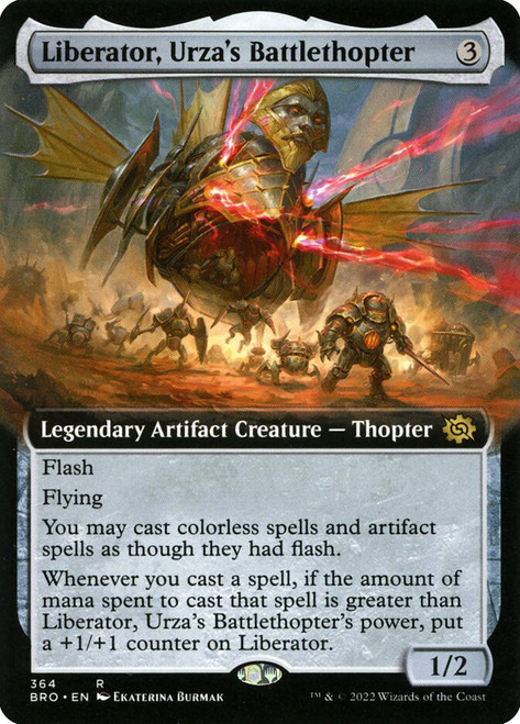 Liberator, Urza's Battlethopter (Extended Art) | The Brothers' War