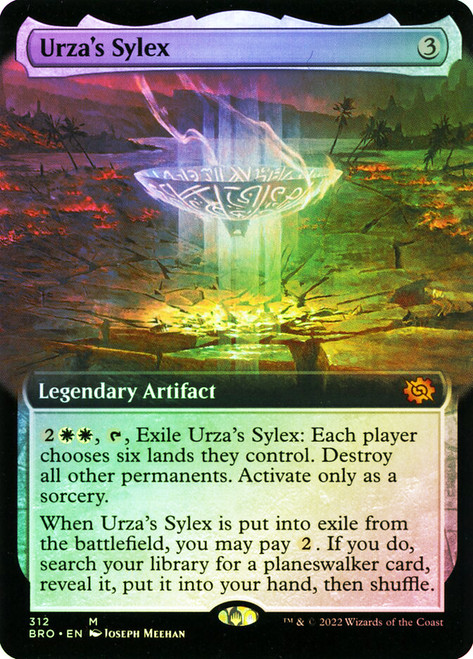 Urza's Sylex (Extended Art)\nThe Brothers' War - Variants\nSingle\nMagic The Gathering