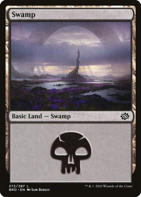 Swamp (#272)\nThe Brothers' War\nSingle\nMagic The Gathering
