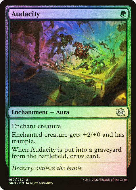 Audacity\nThe Brothers' War\nSingle\nMagic The Gathering