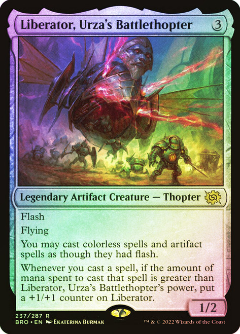Liberator, Urza's Battlethopter | The Brothers' War | Star City Games